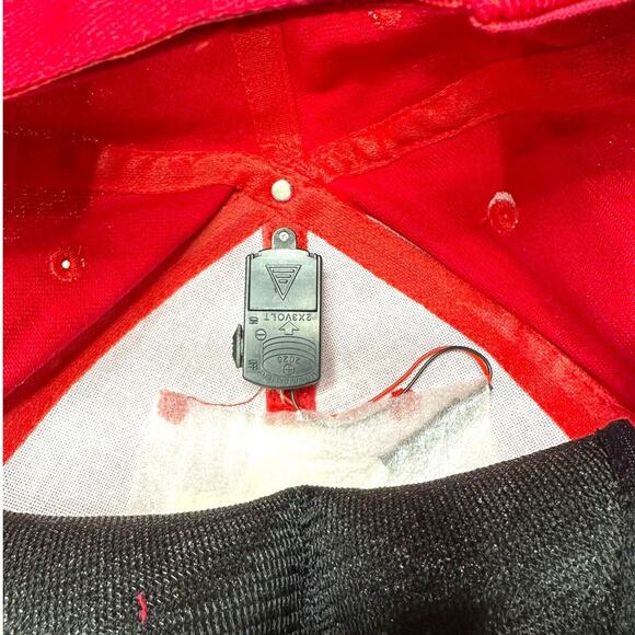 Suisse Baseball Hat Cap Red White Flashing Logo Switzerland French Tested OS - Picture 11 of 15